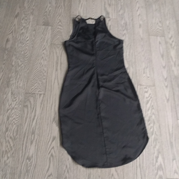 Beautiful black satin dress by GF collection 🍀 - Picture 9 of 12